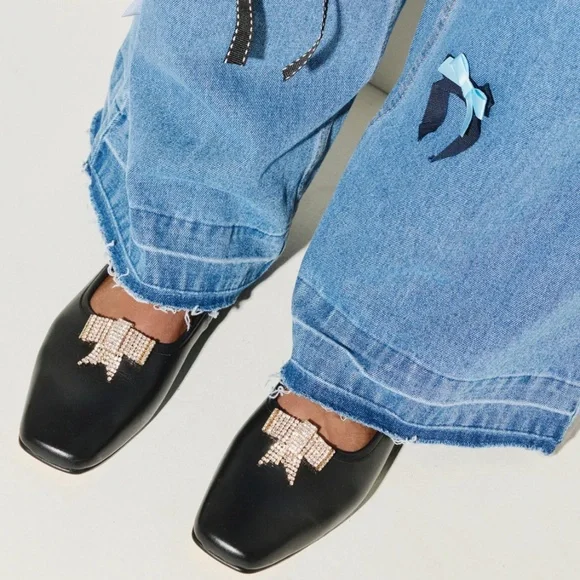 Freda Salvador | Jada Square Toe Ballet Shoes - Picture 1 of 5